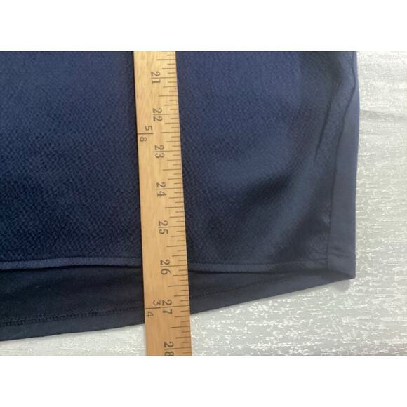 Chicos silk blend relax dollman sleeve size 3 (XL) navy - Picture 6 of 7